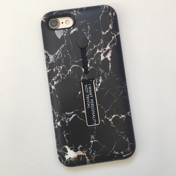 NEW iPhone 7/8/7+/8+/X/XS Case + Silicone Holder - Picture 2 of 5